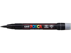 Μαρκαδόρος τύπου πινέλο Uni Posca PCF-350 (Μαύρο)